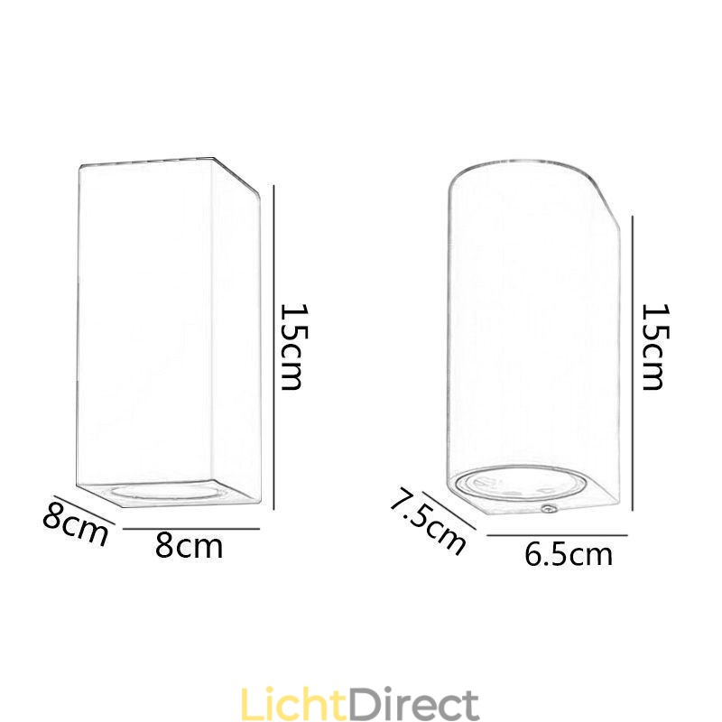 Wandlamp Moderne Eenvoudige Aluminium Binnenkunst Wandlamp