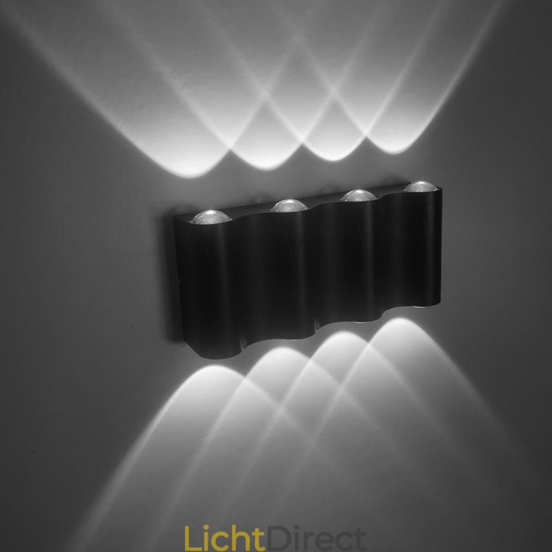 Wandlamp Aluminium Balkon Opbouw Portieklamp