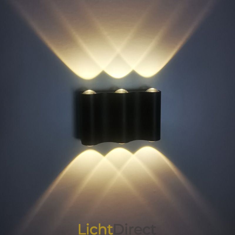 Wandlamp Aluminium Balkon Opbouw Portieklamp