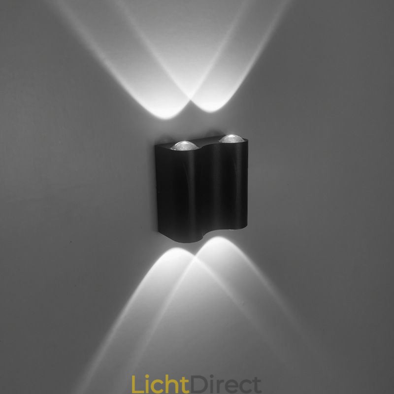 Wandlamp Aluminium Balkon Opbouw Portieklamp