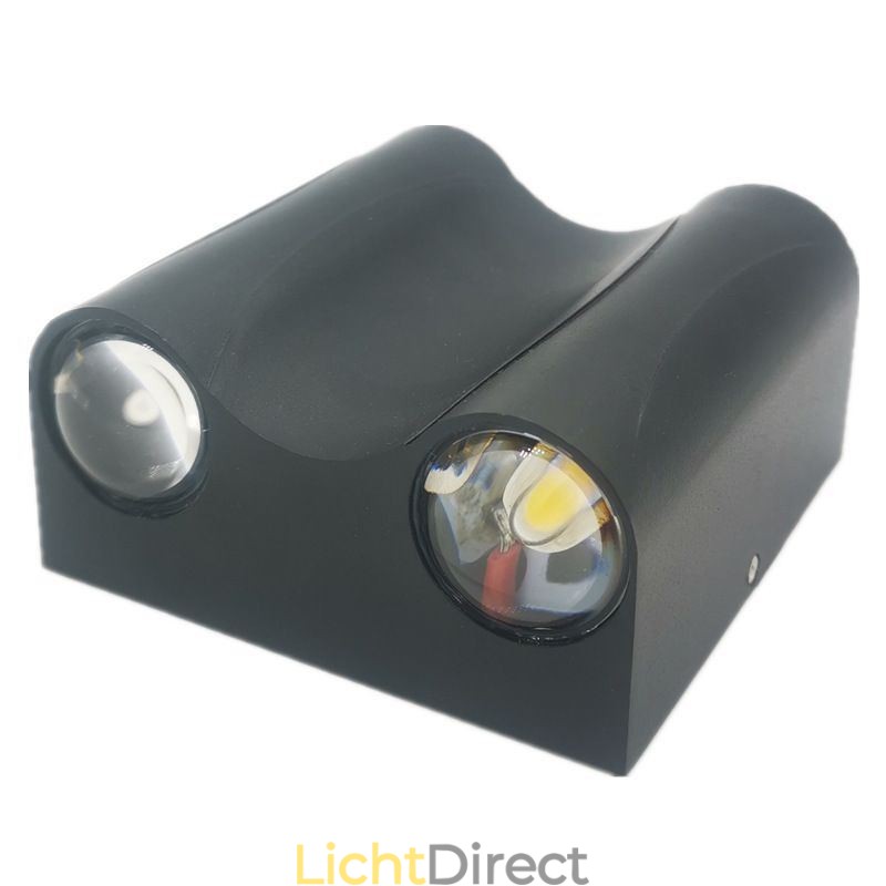 Wandlamp Aluminium Balkon Opbouw Portieklamp
