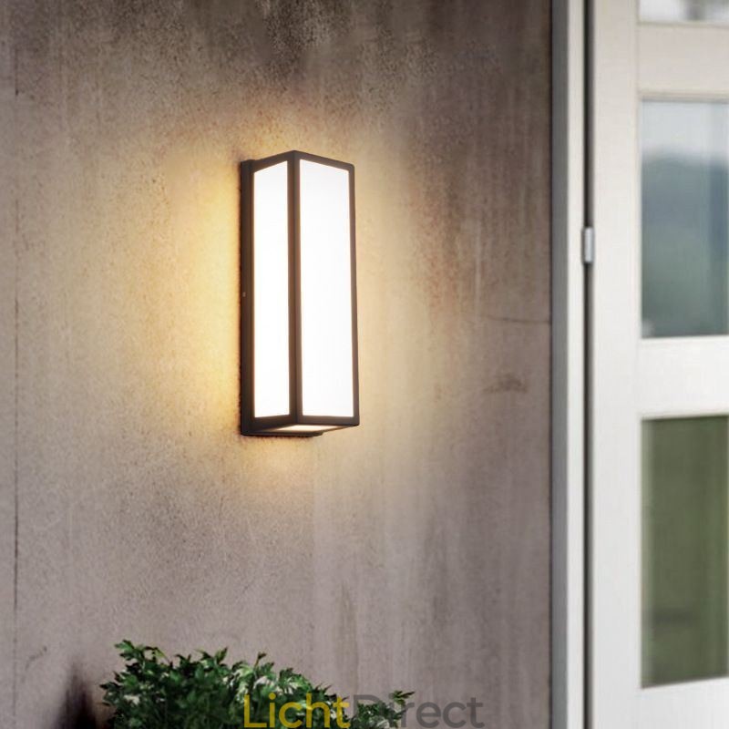 Rechthoekige wandlamp moderne waterdichte villa veranda wandlamp