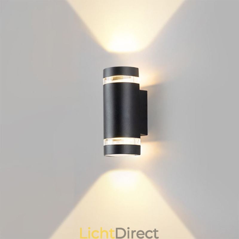 Wandlamp Waterdicht Up Down Aluminium Dubbele Kop Wandlamp