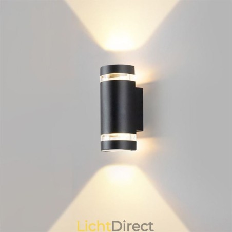Wandlamp Waterdicht Up Down Aluminium Dubbele Kop Wandlamp Wandlamp Waterdicht Up Down Aluminium Dubbele Kop Wandlamp