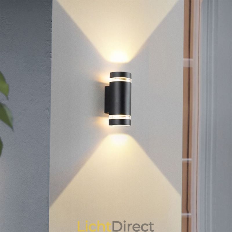 Wandlamp Waterdicht Up Down Aluminium Dubbele Kop Wandlamp