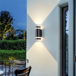 Wandlamp Waterdicht Up Down Aluminium Dubbele Kop Wandlamp