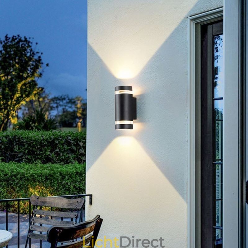 Wandlamp Waterdicht Up Down Aluminium Dubbele Kop Wandlamp