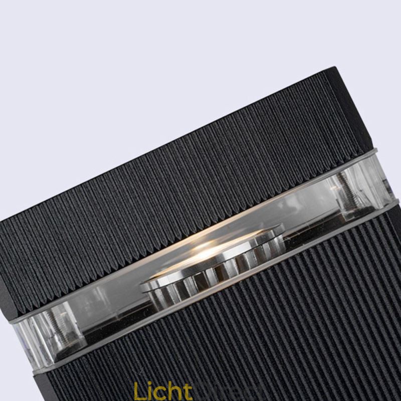 Eenvoudige aluminium wandlampen, waterdichte wandlamp, binnenplaats, veranda