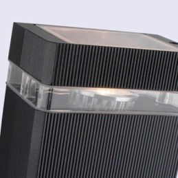 Eenvoudige aluminium wandlampen, waterdichte wandlamp, binnenplaats, veranda