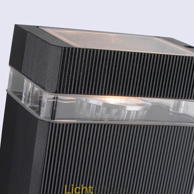 Eenvoudige aluminium wandlampen, waterdichte wandlamp, binnenplaats, veranda