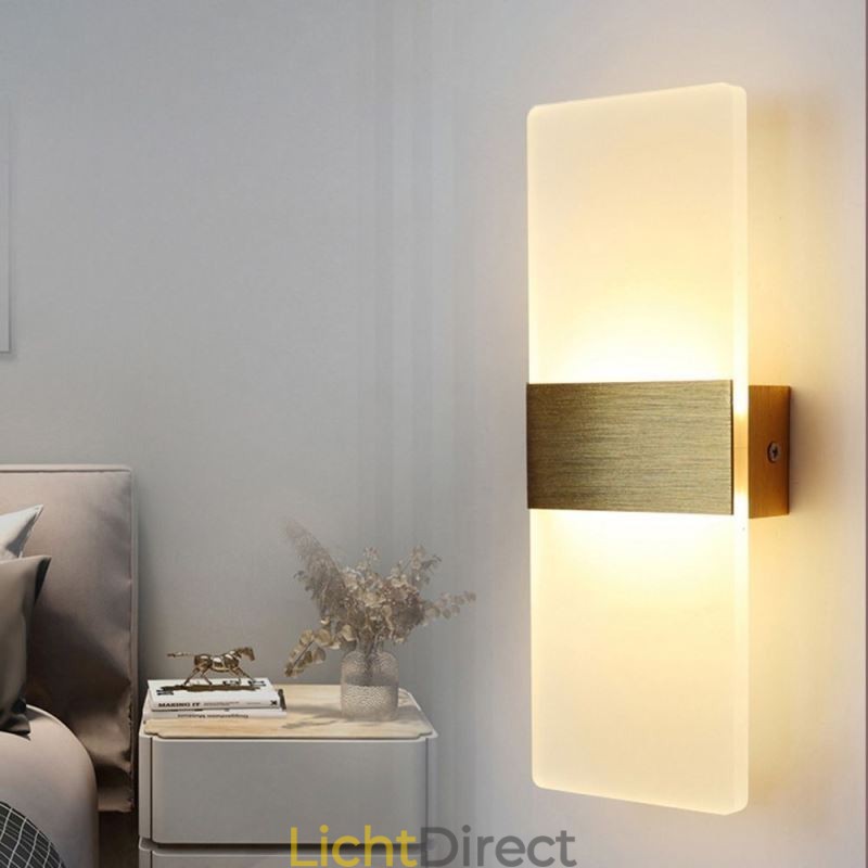 Minimalistische moderne wandlampen nachtkastje gangpad trappen keuken flats lampen