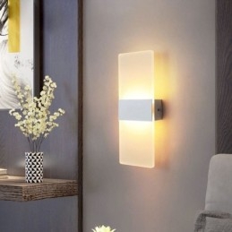 Minimalistische moderne wandlampen nachtkastje gangpad trappen keuken flats lampen
