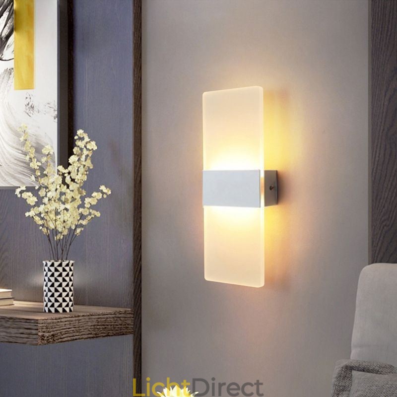 Minimalistische moderne wandlampen nachtkastje gangpad trappen keuken flats lampen