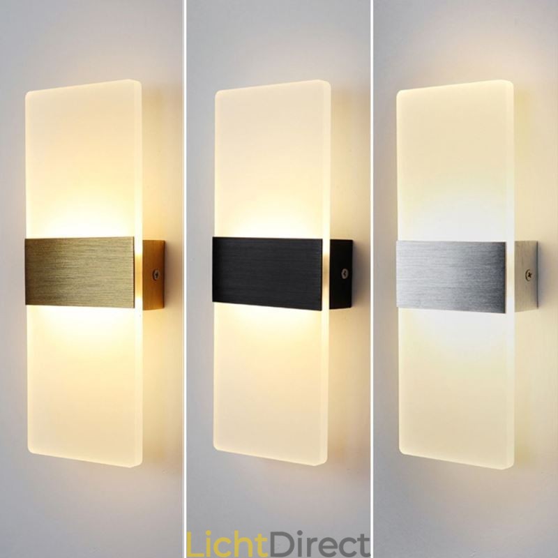 Minimalistische moderne wandlampen nachtkastje gangpad trappen keuken flats lampen
