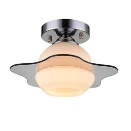 Moderne plafondlamp inbouw 1 lichts eigentijds metaal