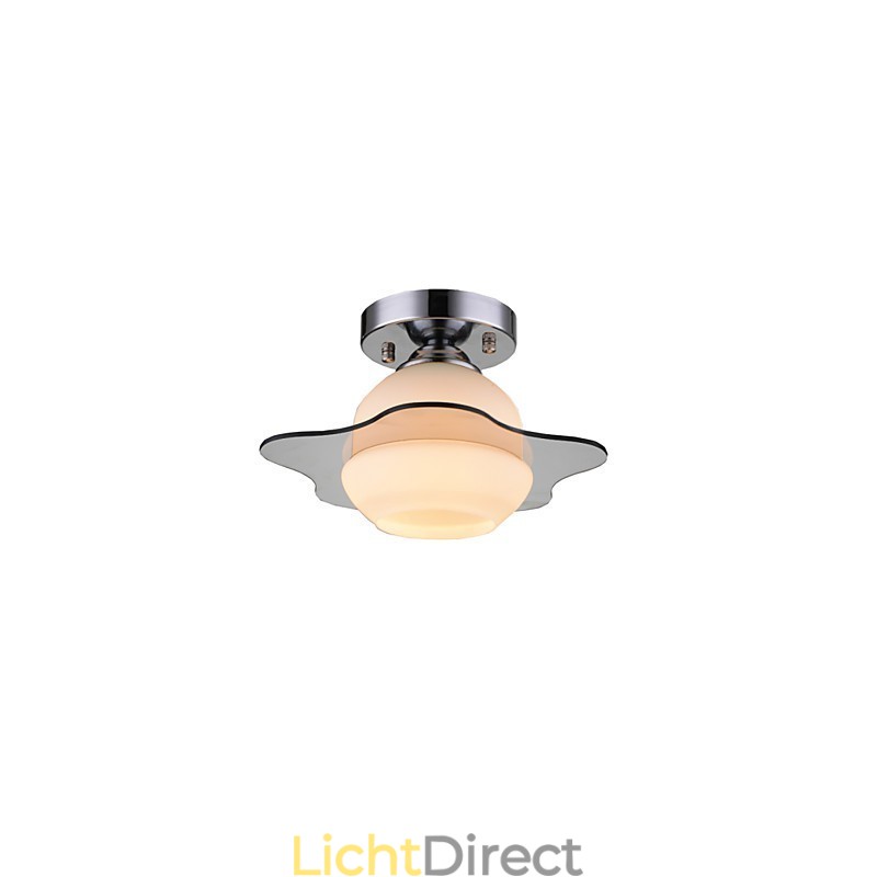 Moderne plafondlamp inbouw 1 lichts eigentijds metaal