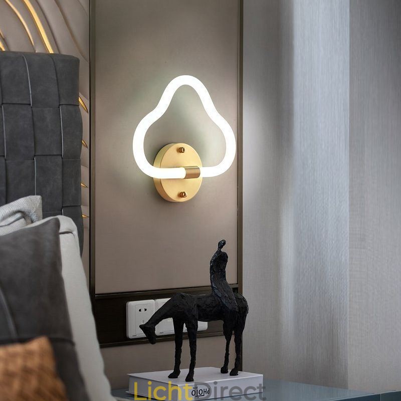 Wolkvormige wandlamp kunst decoratieve verlichting