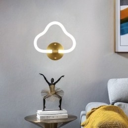 Wolkvormige wandlamp kunst decoratieve verlichting