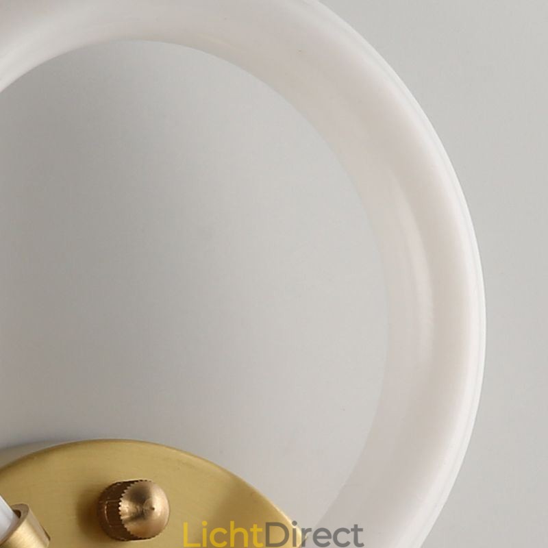 Moderne wandlampen Ronde ringwandlampen Driekleurige dimfunctie