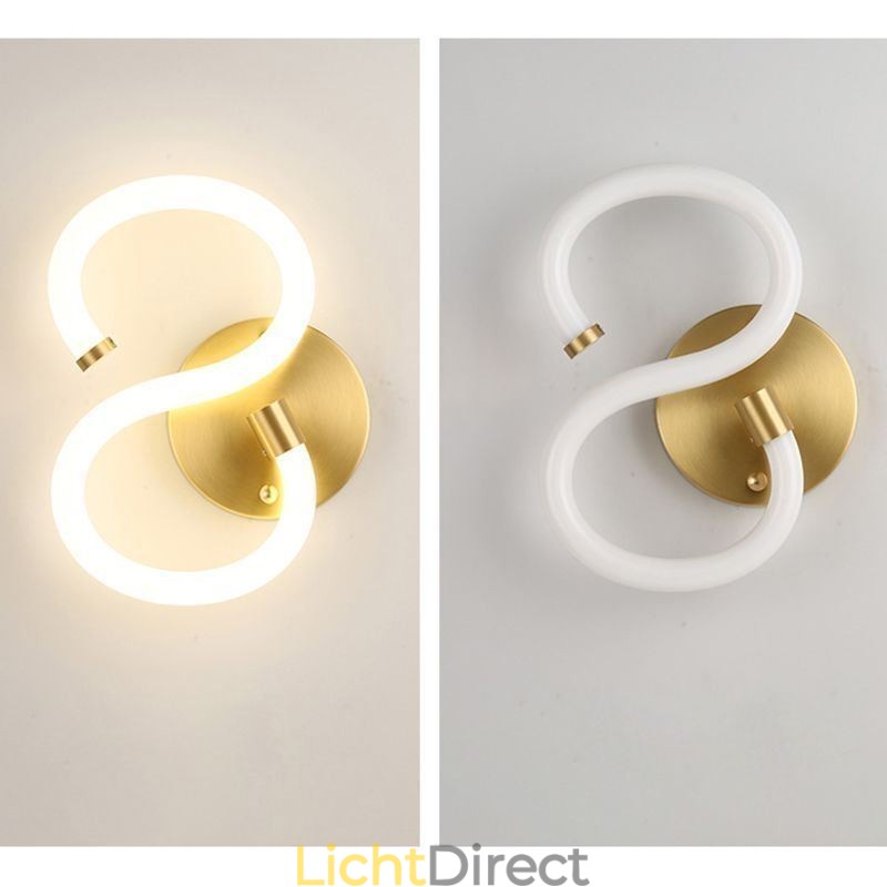 Letterverlichting alfabet wandlamp