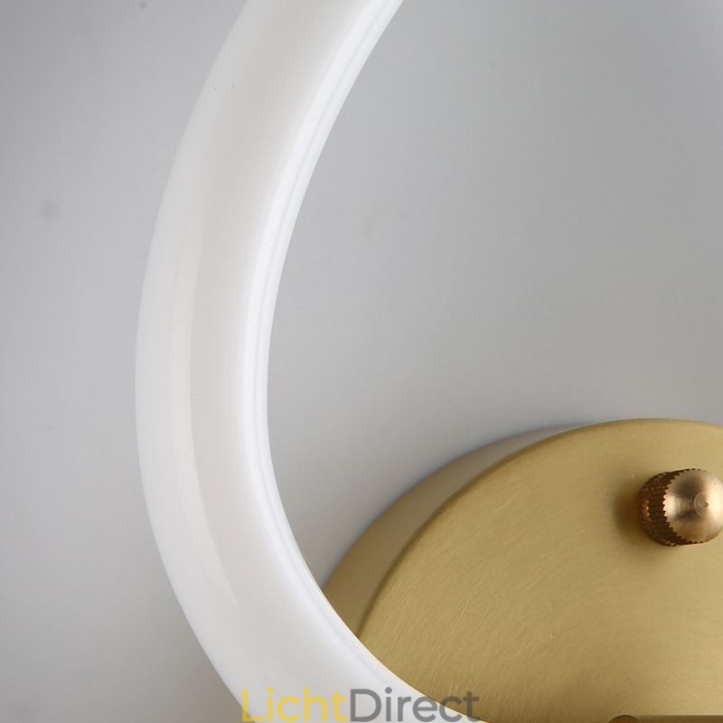 Moderne wandlamp in hartvorm voor binnen