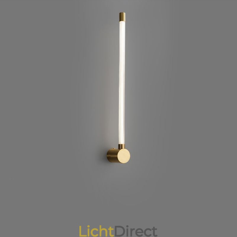 Messing wandlamp moderne acryl strip wandlamp