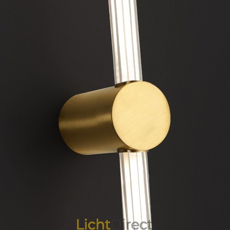 Messing wandlamp moderne acryl strip wandlamp