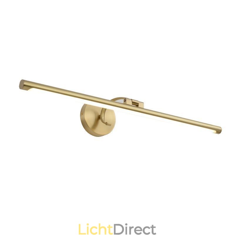 Nordic Mirror Front Light Messing Acryl Wandlamp