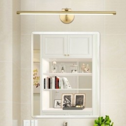 Nordic Mirror Front Light Messing Acryl Wandlamp