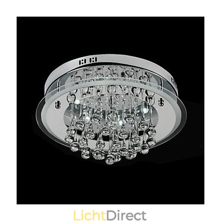 Moderne eigentijdse chromen kristal inbouw Moderne eigentijdse chromen kristal inbouw