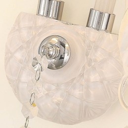 Klassieke Europese stijl kristallen wandlamp elegante wandlamp