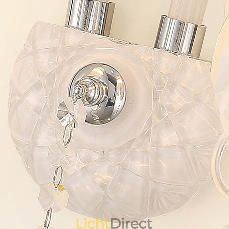 Klassieke Europese stijl kristallen wandlamp elegante wandlamp