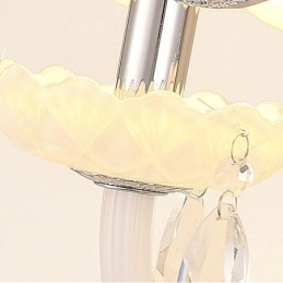 Klassieke Europese stijl kristallen wandlamp elegante wandlamp