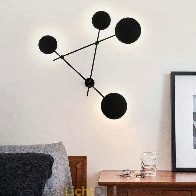 Moderne wandlamp geometrische vorm ijzeren armatuur wandlamp