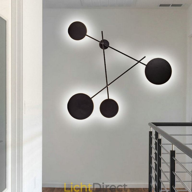 Moderne wandlamp geometrische vorm ijzeren armatuur wandlamp