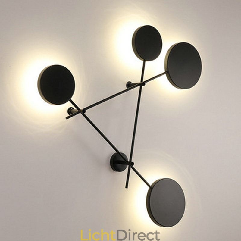 Moderne wandlamp geometrische vorm ijzeren armatuur wandlamp