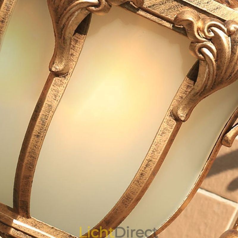 Europese Retro Buitenlamp Waterdicht Gebeeldhouwde Wandlamp Binnenplaats Gang