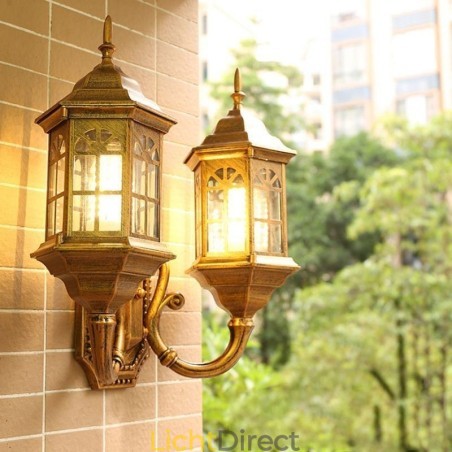 Europese Buiten Wandlamp Waterdichte Dubbele Kasteel Wandlamp Europese Buiten Wandlamp Waterdichte Dubbele Kasteel Wandlamp