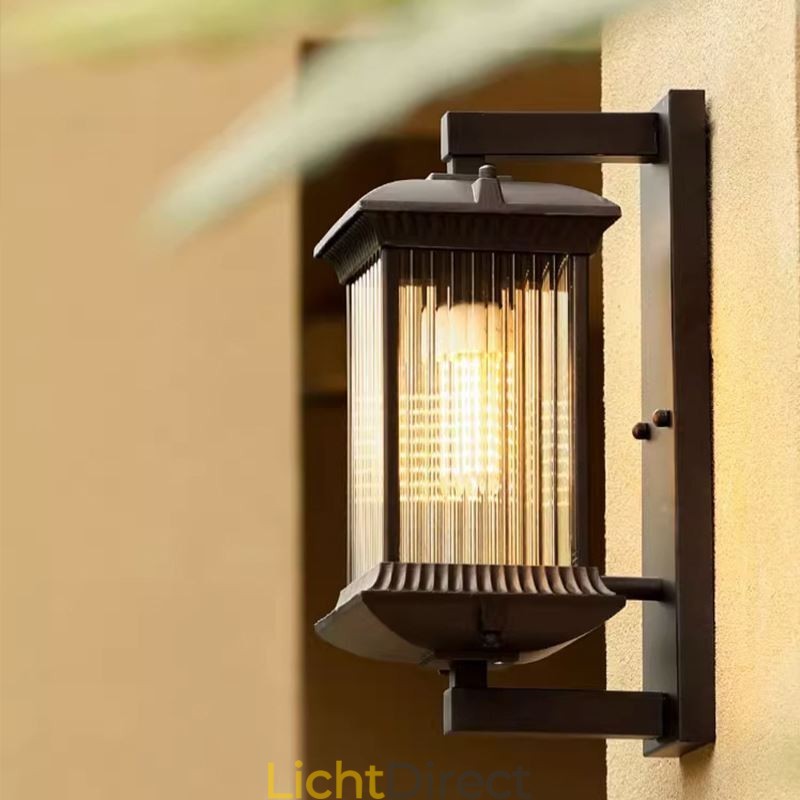 Chinese Buitenlamp Waterdichte Glazen Wandlamp Binnenplaats Gang Tuin Balkon