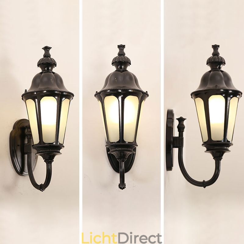 Moderne eenvoudige buitenlamp waterdichte pruimenbloesem wandlamp binnenplaats gang tuin