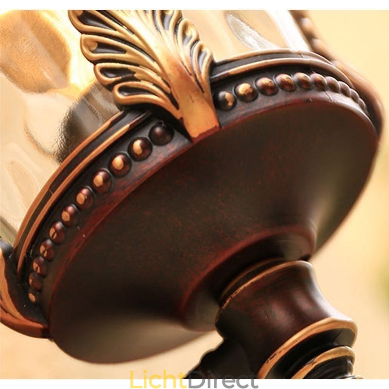 Europese Retro Buiten Wandlamp Waterdichte Gebeeldhouwde Wandlamp Tuin Balkon Binnenplaats