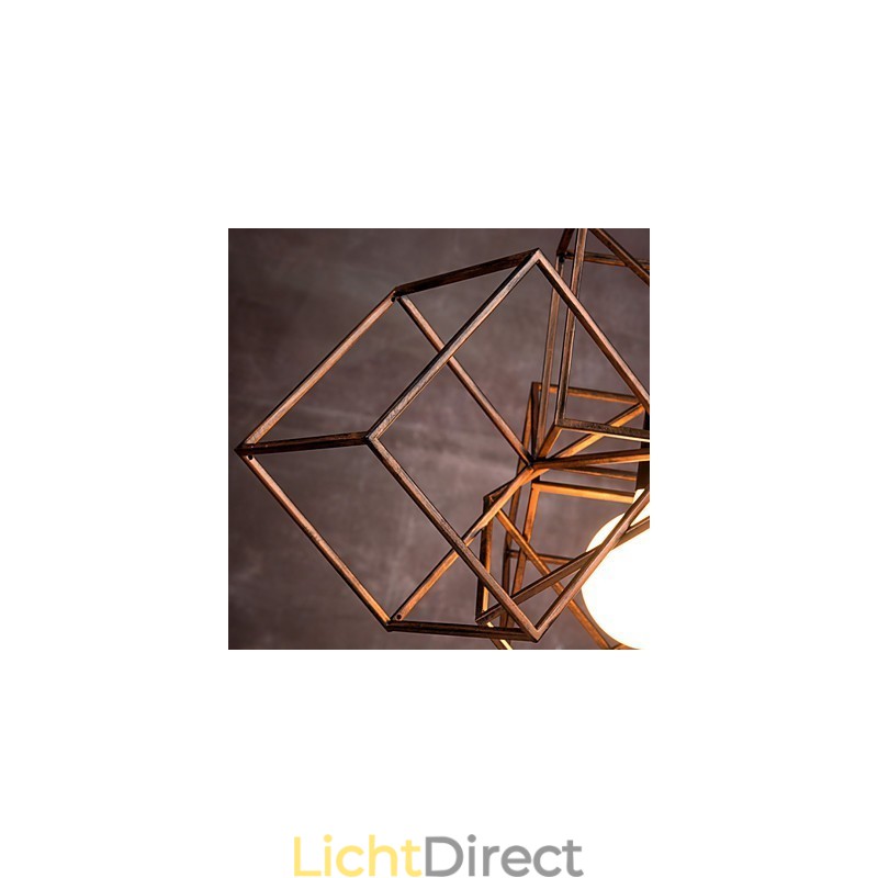Hanglamp 1 licht vintage minimalistische ijzeren schilderij kroonluchter