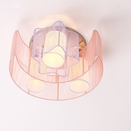 Tekenlijn Romantische sterren De maan Absorberen Koepellamp