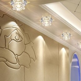 Kristallen lamp Smd CreativeTube Spotlight Absorb Dome Light