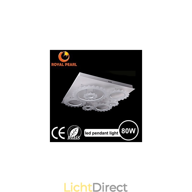 Koele witte Epistar Chips 80W hanglamp