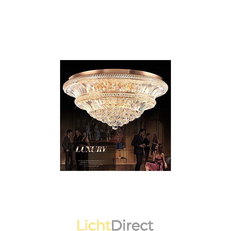 Moderne Luxe 9Modern Kristallen Plafondlamp Absorb Koepellamp Diameter 80CM