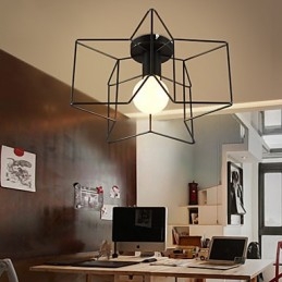 Pentagram Moderne Creatieve Verandaverlichting Om Het Licht Van De Koepel Te Absorberen