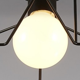Pentagram Moderne Creatieve Verandaverlichting Om Het Licht Van De Koepel Te Absorberen