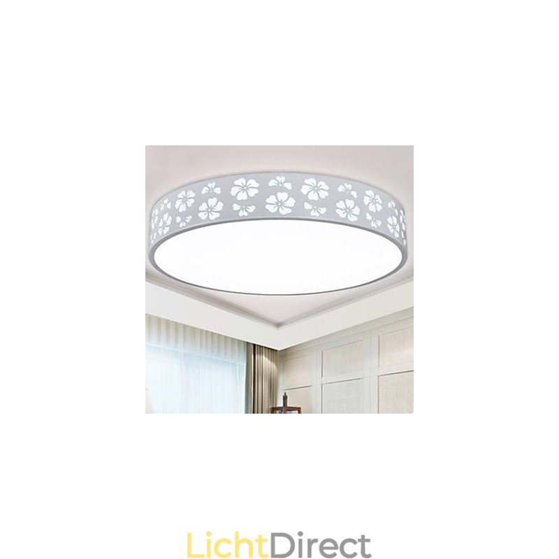 Gesmeed ijzeren holle pruimenbloesem zijcirkelvormige koepellamp