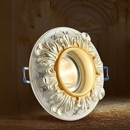 10*3.5CM Europa Type Stijl Landelijk Plafond Buislamp Absorb Koepel Licht Lamp